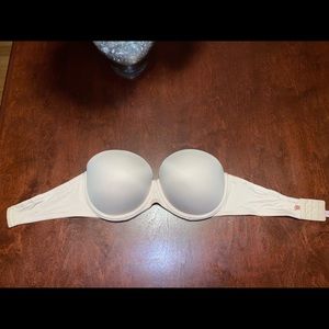 Pink by Victoria’s Secret Beige strapless Bra